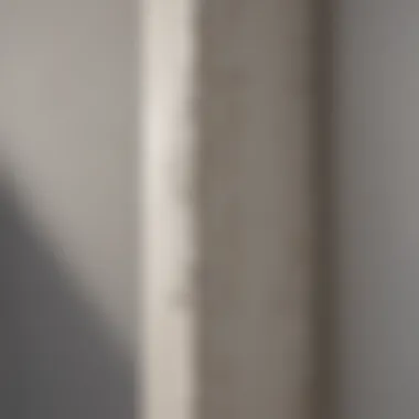 Materials Employed in Drywall Corner Guards Close-up of materials used in drywall corner guard construction