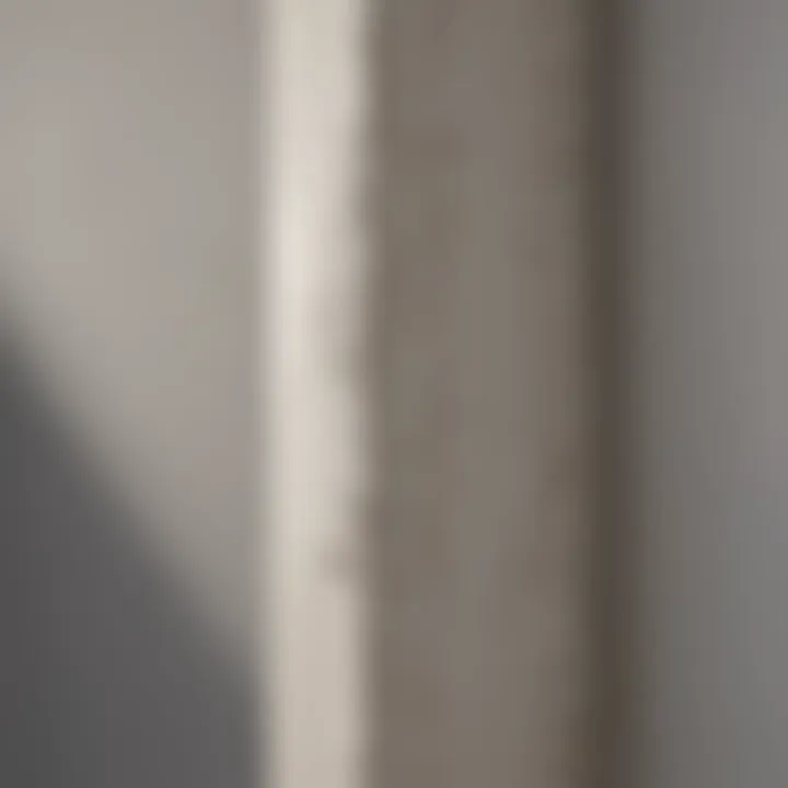 Materials Employed in Drywall Corner Guards Close-up of materials used in drywall corner guard construction