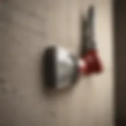 Close-up of fireblock caulk application in a construction setting