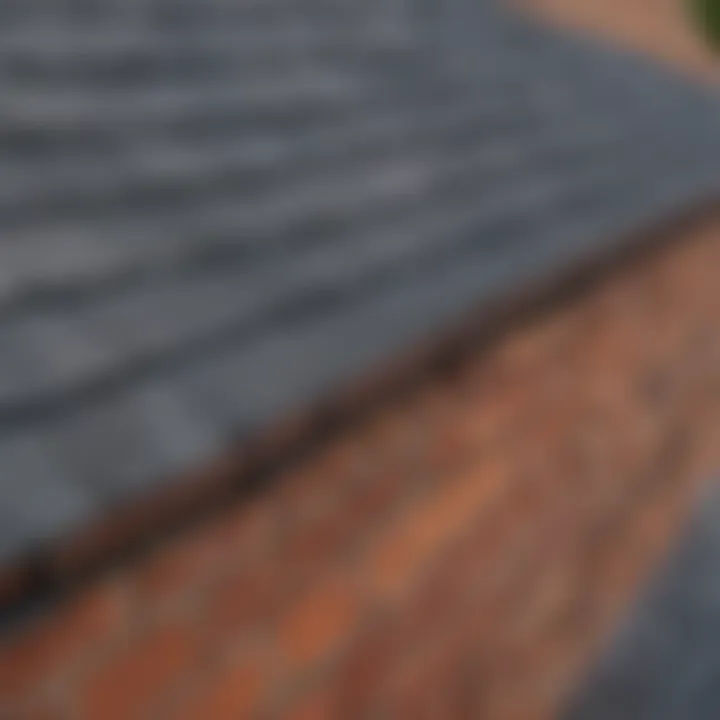 Visual representation of a well-maintained 2x2 drip edge integrated into a complete roofing system, highlighting functionality.