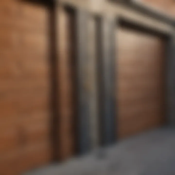 Infographic comparing different types of garage door seals