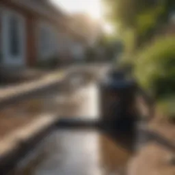 Outdoor sump pump installation overview