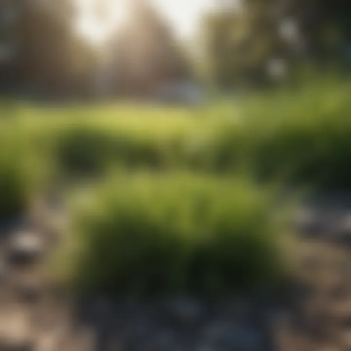 Diverse climate conditions showcasing solar green grass adaptability