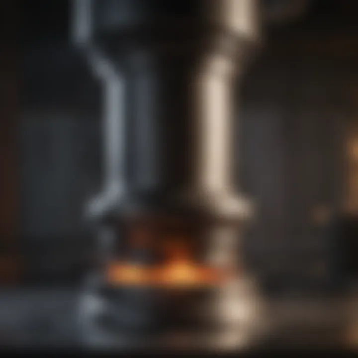 Graphical representation of stove pipe efficiency