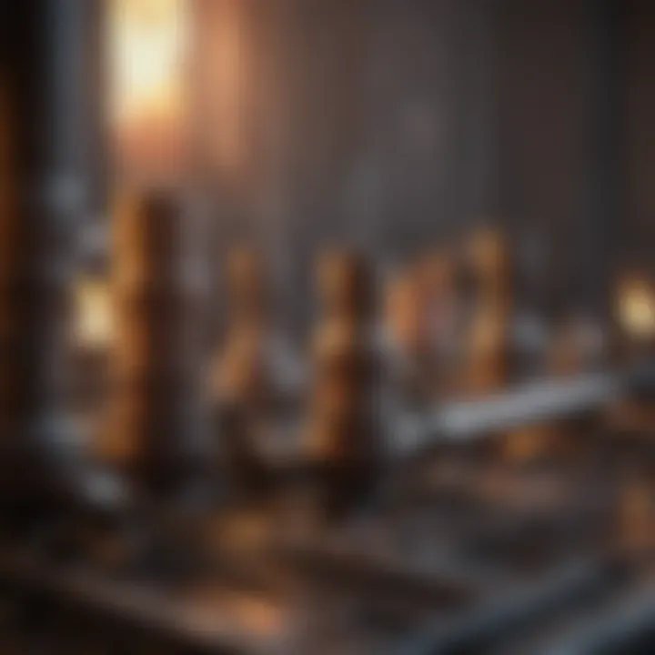 Illustration of stove pipe safety features