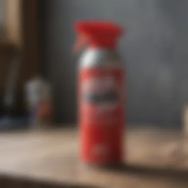 Graphs depicting market trends related to spray paint consumption