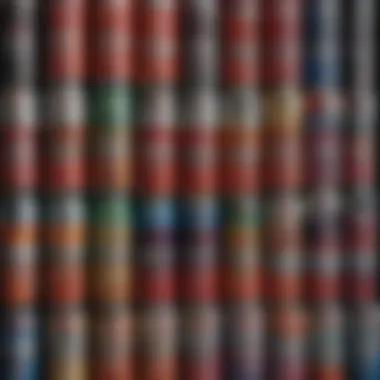 A chart illustrating price variations of Krylon spray paint across different regions