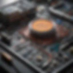 Components of a lead soldering kit laid out clearly.