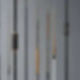 Variety of TV Antenna Pole Designs Different types of TV antenna poles showcasing various designs and materials.