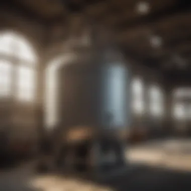 Varem Pressure Tank in Industrial Use Varem pressure tank installed in an industrial setting demonstrating its application