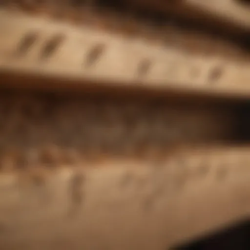 Termite Infestation in Wooden Structure