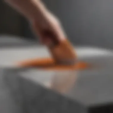 Techniques for Applying Valspar Etching Stain Application technique of Valspar etching stain