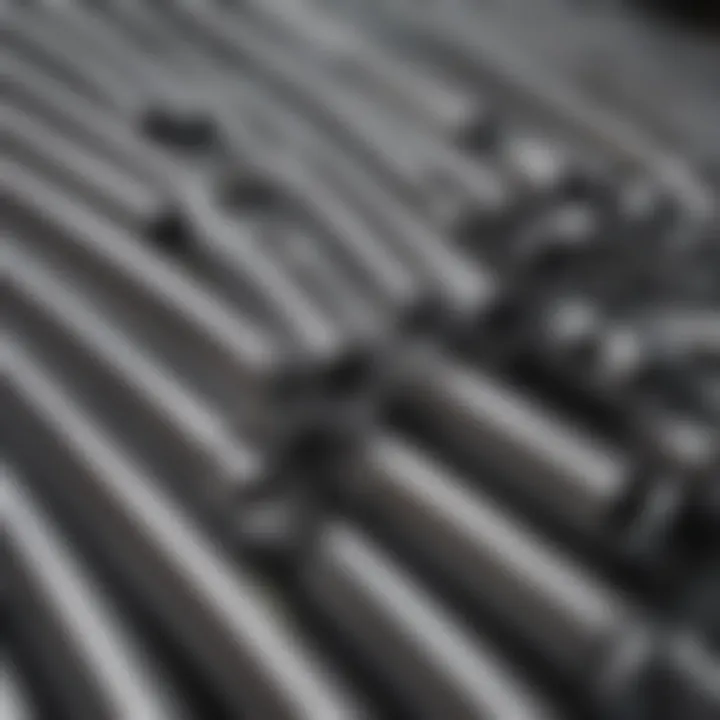 Variety of aluminum tubing sizes and shapes