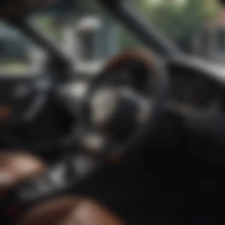 Importance of dashboard cleanliness in vehicles