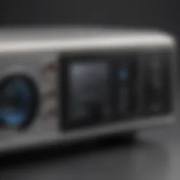 Close-up view of Ventamatic Maxx Air unit showcasing its sleek design