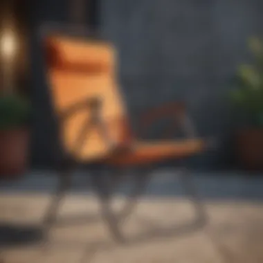 Adaptability in Every Environment Outdoor Folding Club Chair Versatile for Various Settings