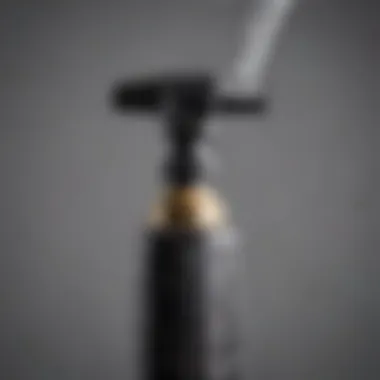 Detailed View of Multi-Purpose Sprayer Nozzle Close-up of multi-purpose sprayer nozzle