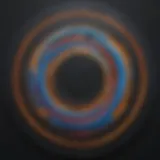 Circular Geometric Art with Painters Tape