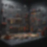 Innovative Tool Organization on Pegboard Sheet