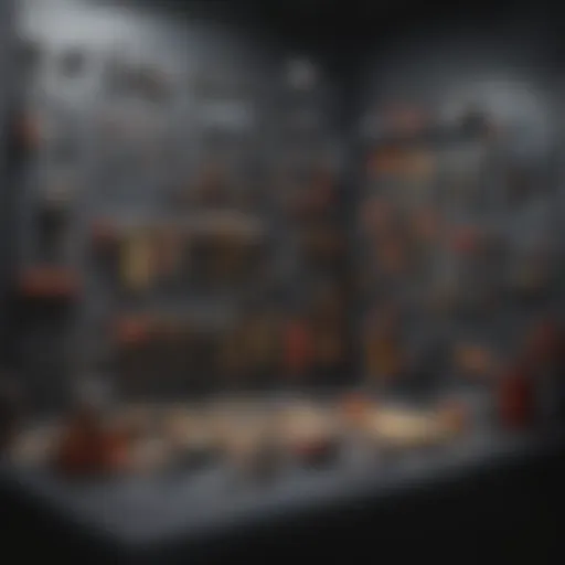 Innovative Tool Organization on Pegboard Sheet