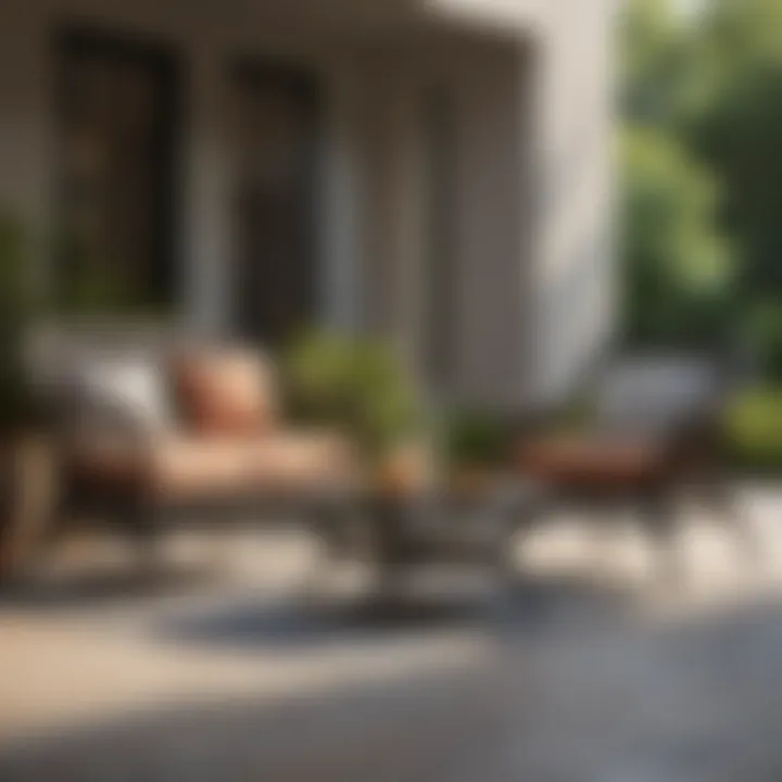 Functional and Stylish Furnishings Customized Outdoor Furniture with 4x8 Vinyl Lattice