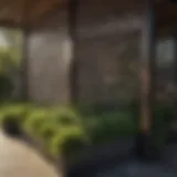 Enhanced Landscaping with 4x8 Vinyl Lattice