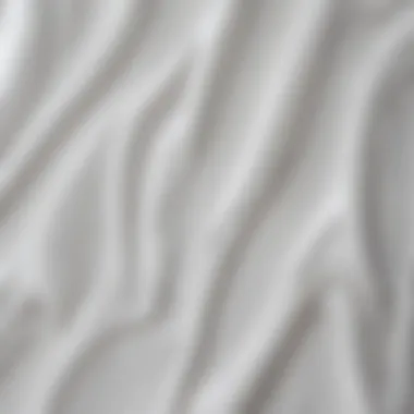 Abstract shapes created with white glossy spray paint