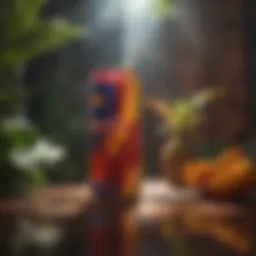 Vibrant Red Bull Tropical Infusion