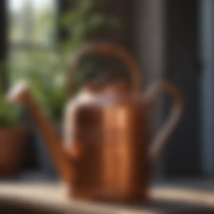 Vintage Copper Watering Can