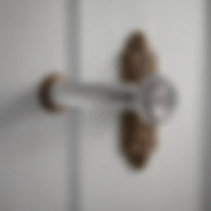 Vintage Glass Door Handle
