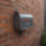 Innovative Vinyl Siding Hook Setup for Mailbox