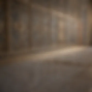 Diverse Tile Trim Options for Design Enhancement Tile trim options displayed in a showroom