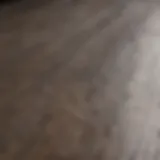 Exploring the Texture of Vinyl Flooring Close-up of vinyl flooring texture