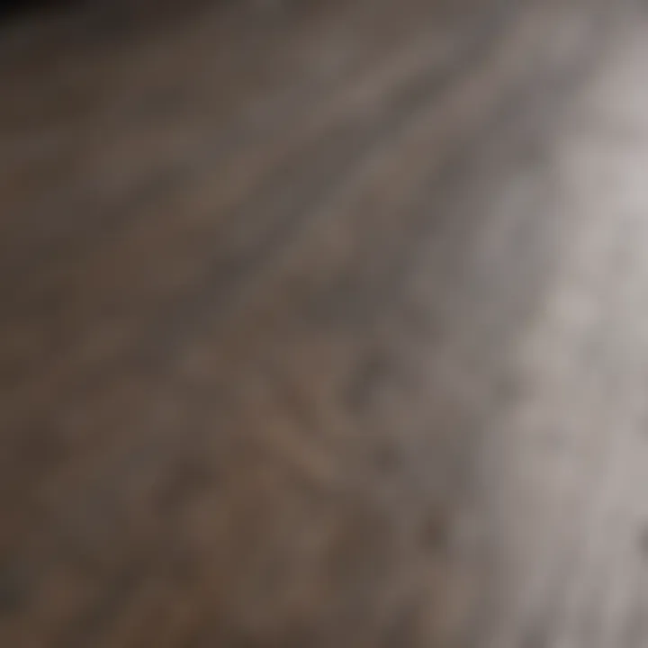 Exploring the Texture of Vinyl Flooring Close-up of vinyl flooring texture