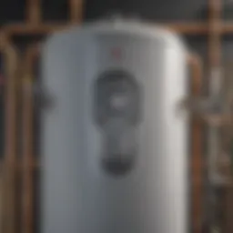 Water heater parts store display