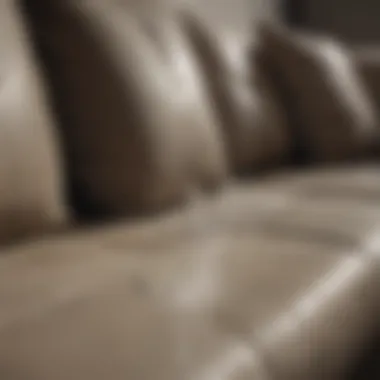 Effectiveness of Water-Resistant Spray on Couch Water droplets sliding off a treated couch