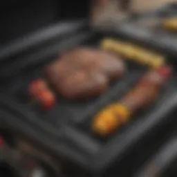 Illustration showing the internal components of a Weber Genesis grill