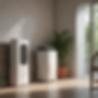 Virtual Cooling Choices Online shopping for air conditioners on a digital device