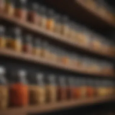 Effective Storage Solutions with Wide Mouth Jars Wide mouth jars organized on a shelf, emphasizing storage options