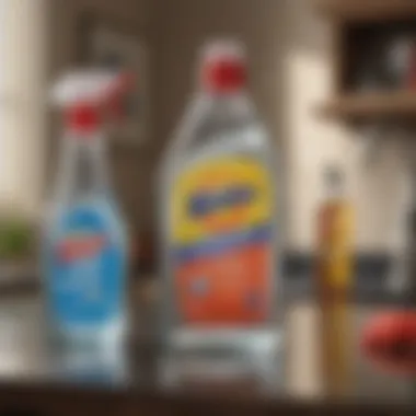 Innovative Windex with Vinegar Versus Traditional Cleaners Comparison between traditional glass cleaner and Windex with Vinegar