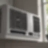 Window Unit Air Conditioner Side Panel Components