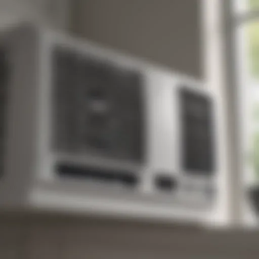 Window Unit Air Conditioner Side Panel Components