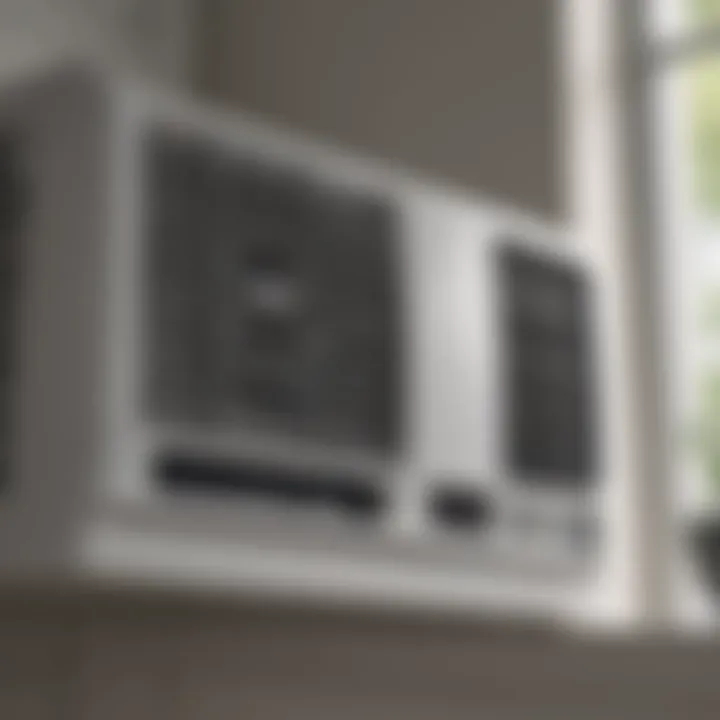 Window Unit Air Conditioner Side Panel Components