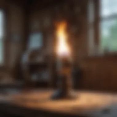 Woodworking masterpiece under construction