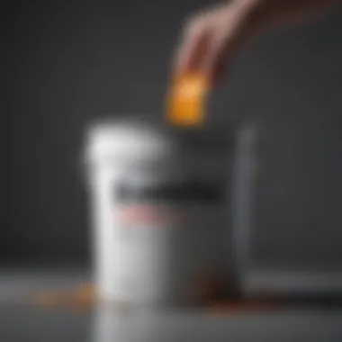 Effortless Application Seamless Paint Pouring Feature