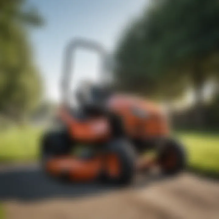 Unleashing the Agility of a Compact Zero Turn Mower Compact and Agile Zero Turn Mower in Action