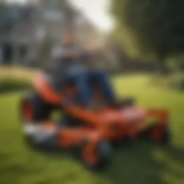 Seamless Operation with User-Friendly Controls on Zero Turn Mower User-Friendly Controls on High-Performance Zero Turn Mower