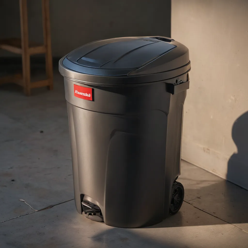 Rubbermaid 50 Gallon Trash Cannull